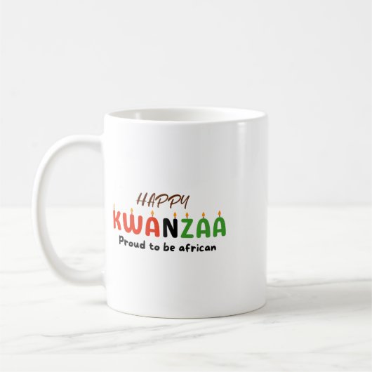 Mug Kwanzaa (Gauche)