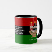 Mug Kwanzaa HABARI GANI (Devant droit)