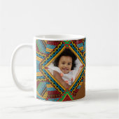 Mug Kwanzaa Patter Diamond Couleur Lumineuse Personnal (Gauche)