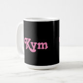 Mug Kym (Devant gauche)