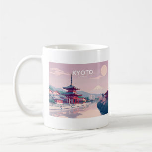 Mug Kyoto Japan Pastel Design Voyage