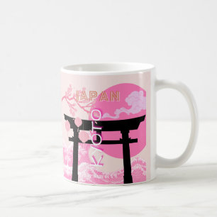 Mug Kyoto Japon rose Voyages