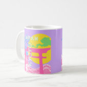 Mug Kyoto Japon Travel Art (Devant gauche)