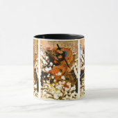 Mug Kyusempo Sakucho Black Stallion Kuniyoshi Art (Centre)