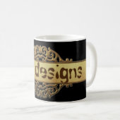 MUG L69 CONÇOIT UNE BANNIÈRE D'OR (Devant droit)