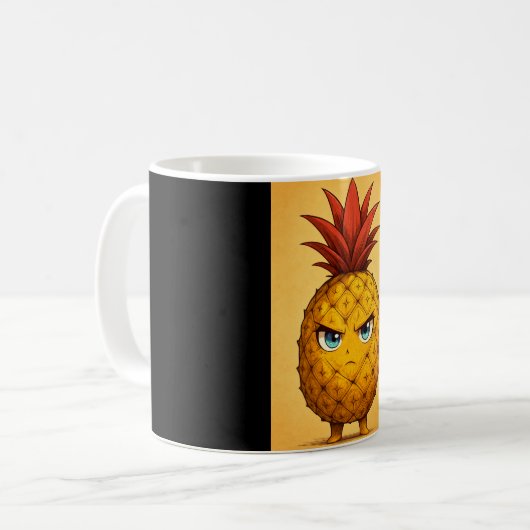 Mug l ananas fou (Devant gauche)