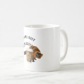 Mug L est pour Lemur (Devant droit)