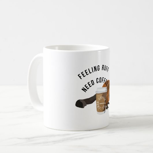 Mug L est pour Lemur (Devant gauche)