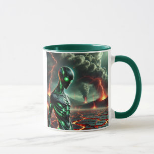 Mug L’extraterrestre venue des profondeurs ardentes.