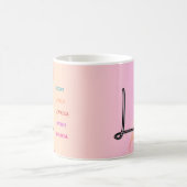 Mug "L" initial (11oz) (Centre)