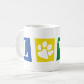 Mug L-paw-VE Rétro (Devant gauche)