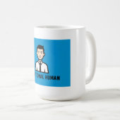 Mug L.U.S.A - Humain Fonctionnel (Devant droit)