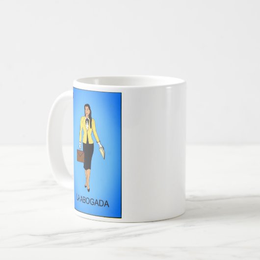 Mug La Abogada ! (Devant gauche)