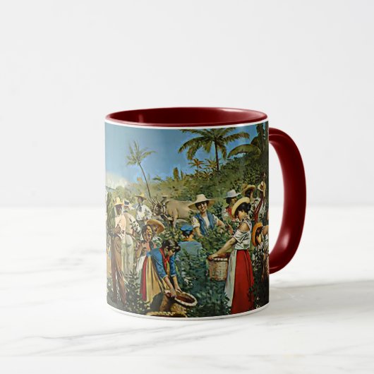 Mug "La Alegoria del Cafe" (Devant droit)