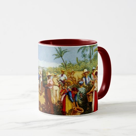 Mug "La Alegoria del Cafe" (Devant droit)