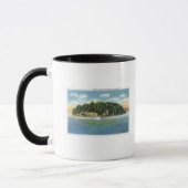 Mug La baie de Malletts Vue sur l'île de Marble (Gauche)