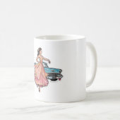 Mug la bailarina y su coche (Devant droit)