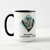 Mug La baisse soutient la société de conservation (Gauche)