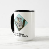 Mug La baisse soutient la société de conservation (Devant gauche)