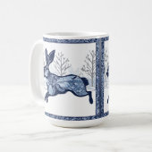 Mug La balade à la mode de Hares Winter (Devant gauche)