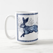 Mug La balade à la mode de Hares Winter (Gauche)