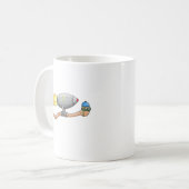 Mug La balade en fusée du ver de terre (Devant gauche)