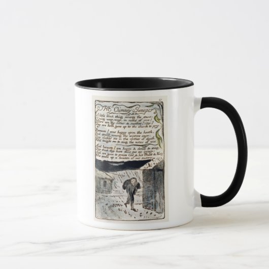 Mug "La balayeuse de cheminée", plaquent 41 (Bentley (Droite)