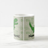 Mug La bande dessinée de dinosaure de Rex de (Centre)