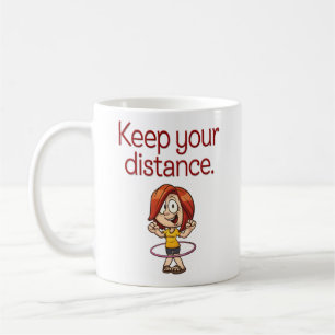 Mug La bande dessinée drôle de cercle de danse