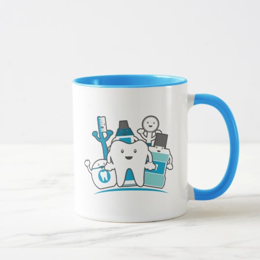 Mug La bande propre de dents (Droite)