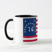 Mug La bannière de Bennington : le drapeau de bataille (Gauche)