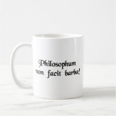 Mug La barbe ne définit pas un philosophe (Gauche)