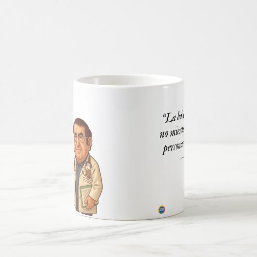 Mug La báscula no miente, la gente sí (Centre)