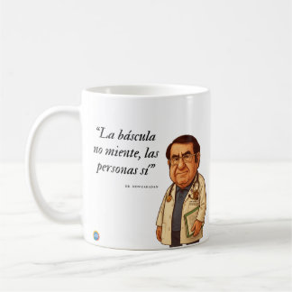 Mug La báscula no miente, la gente sí