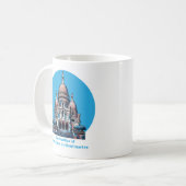 Mug La basilique du Sacré-Coeur de Montmartre (Devant gauche)