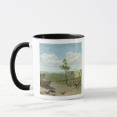 Mug La basse cour (huile sur la toile) (Gauche)