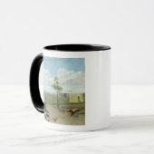 Mug La basse cour (huile sur la toile) (Devant gauche)