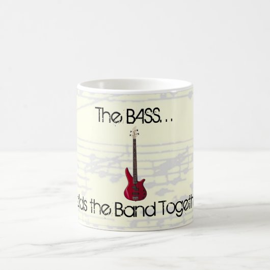 Mug La basse tient la bande attaquent ensemble (Centre)