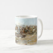 Mug La bataille de Custer Charles Marion Russell (Devant droit)