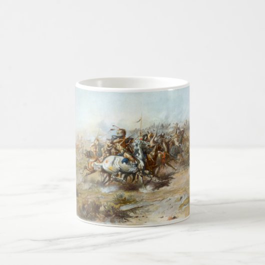 Mug La bataille de Custer Charles Marion Russell (Centre)