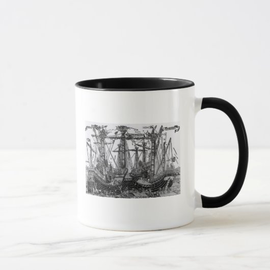 Mug La bataille de Zonchio en 1499 (Droite)