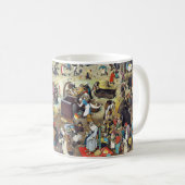 Mug La bataille entre Carnaval et Carême, Bruegel (Devant droit)