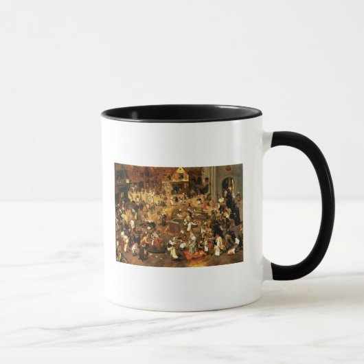 Mug La bataille entre le carnaval et prêtée (Droite)