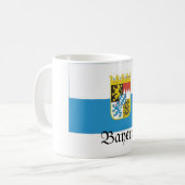 Mug La Bavière de drapeau de Bavière (Devant gauche)