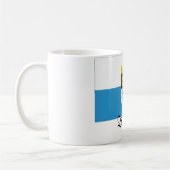 Mug La Bavière de drapeau de Bavière (Gauche)