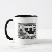 Mug La Beale Isoud chez le Gard joyeux, illustration (Gauche)