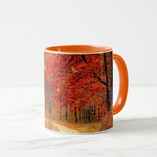 Mug La beauté de l'automne (Devant droit)