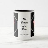 Mug "La beauté d'un rose " (Centre)
