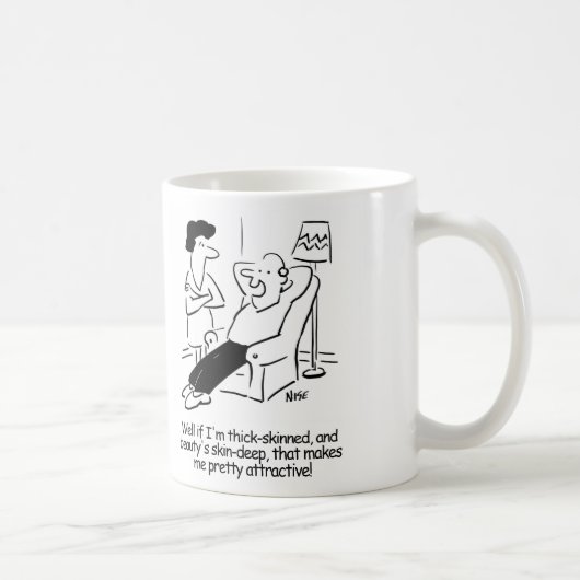 Mug La beauté est superficielle (Droite)
