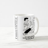 Mug La beauté est superficielle (Devant droit)